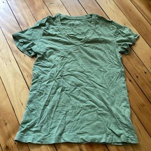 Green t-shirt